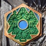 Handcrafted Wooden Wood Tree Settlers of Catan Tile