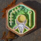 Custom Homemade Sheep Tile for Settlers of Catan