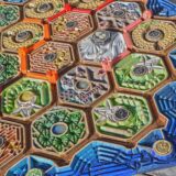 Handmade Handcrafted Wooden Settlers of Catan Board Game