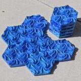 Catan Seafarers Water Hexagon Tiles Hand Crafted CNC Wooden Board Game